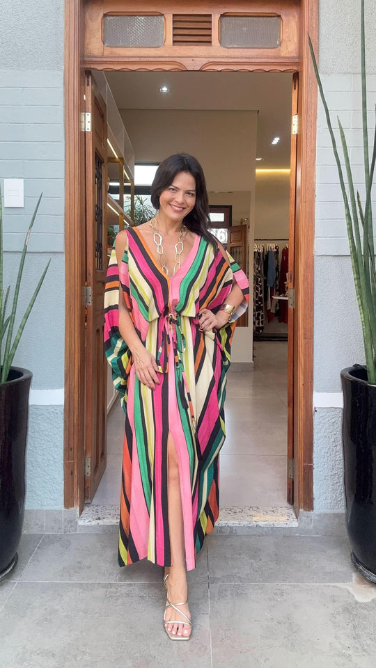 Kaftan Color Stripes Ezildinha