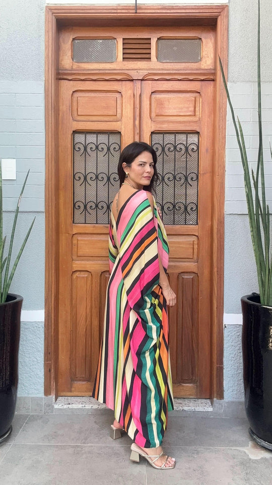 Kaftan Color Stripes Ezildinha