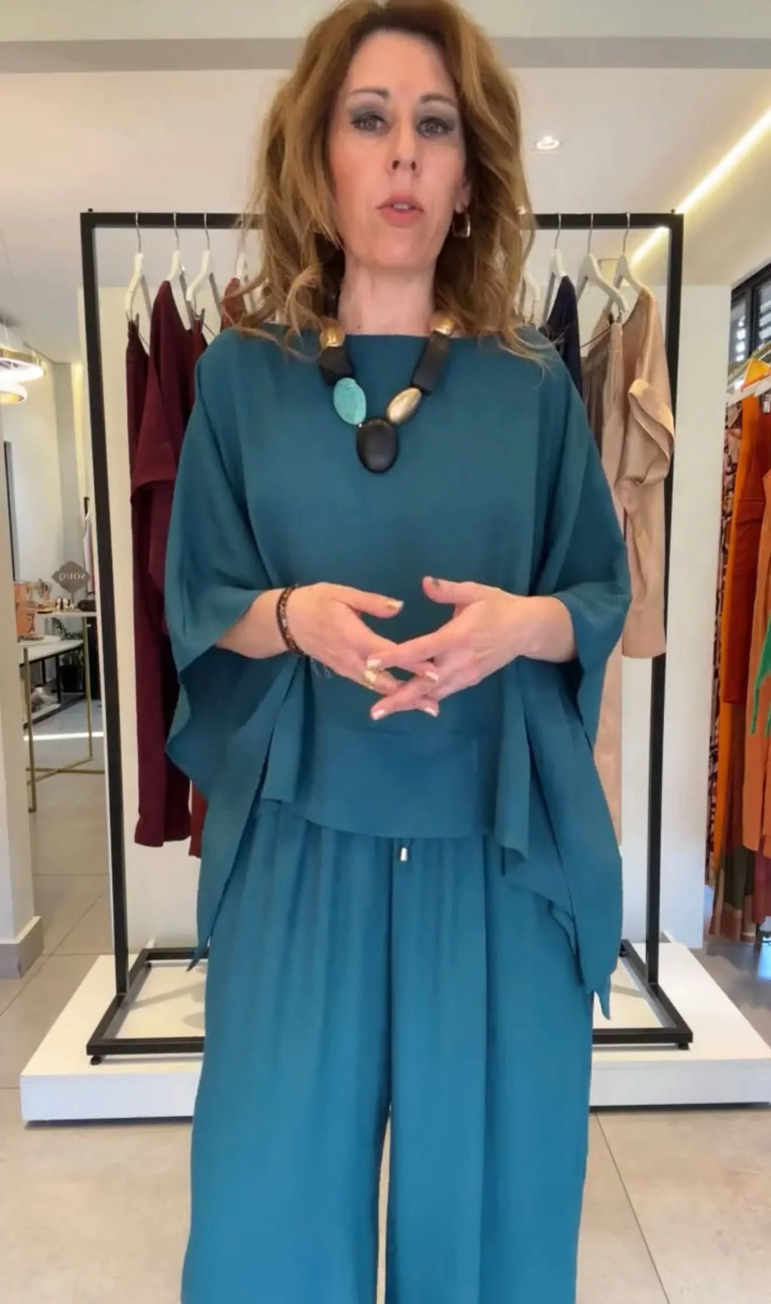 Conjunto Kimono Viscose EZILDINHA