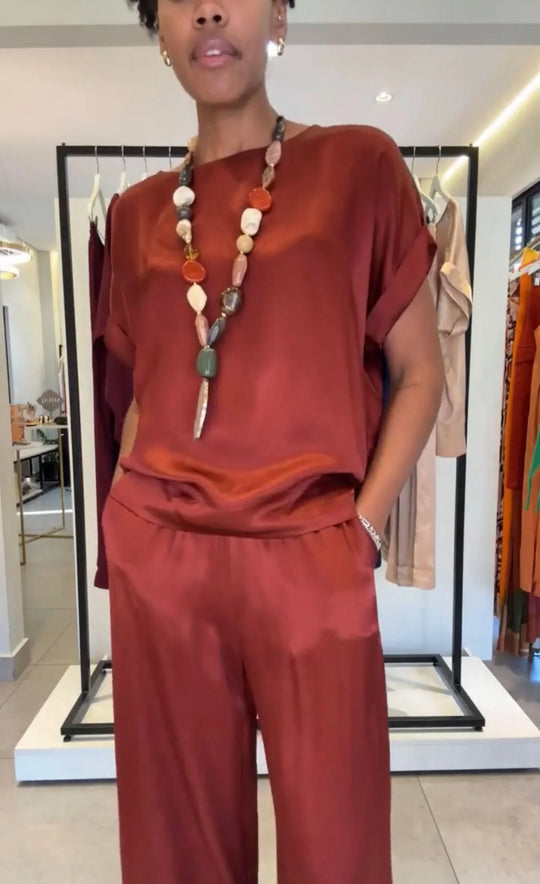 Conjunto Viscose Acetinado EZILDINHA