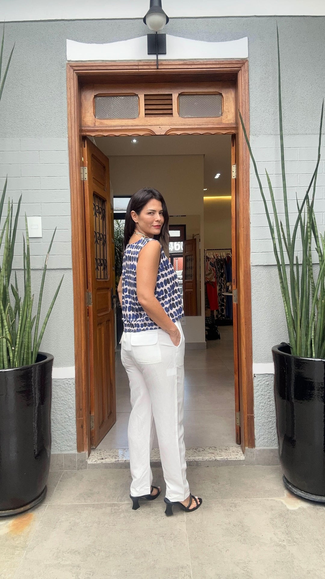 Calça Vivian Off White