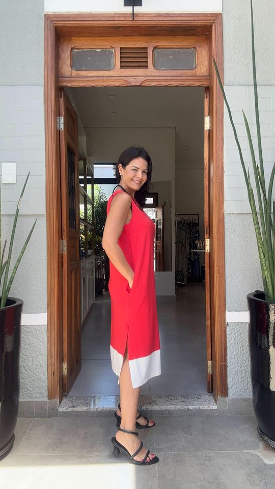 Vestido Laura Vermelho