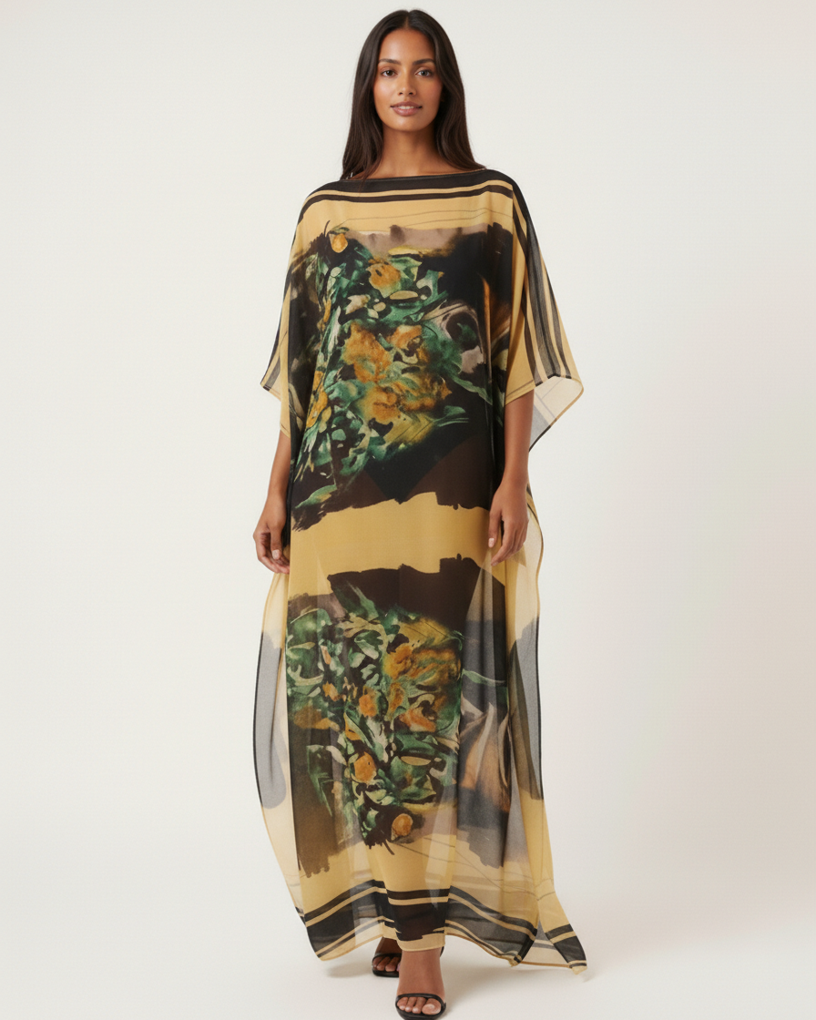 Vestido Kaftan Atelier EZILDINHA