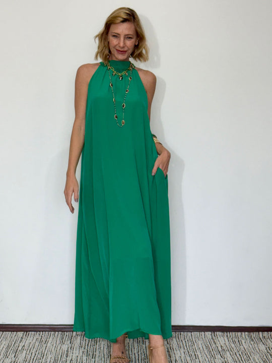 Vestido Laço em Seda Pura EZILDINHA