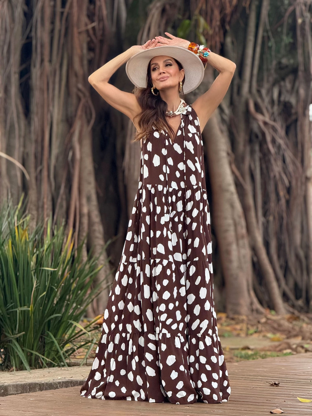 Vestido Tucson Chocolate EZILDINHA