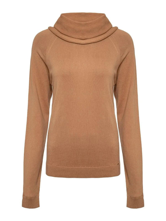 Blusa Básica Gola Alta Camelo Ambicione by AnselmiAmbicione by ALSELMIThe Boutique