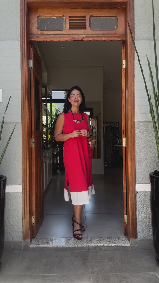 Vestido Laura Vermelho