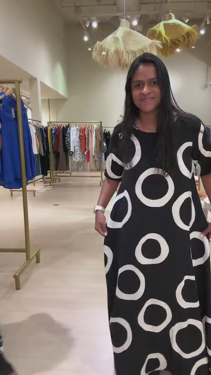 Vestido Maxi Poa Ezildinha (PRÉ-VENDA)