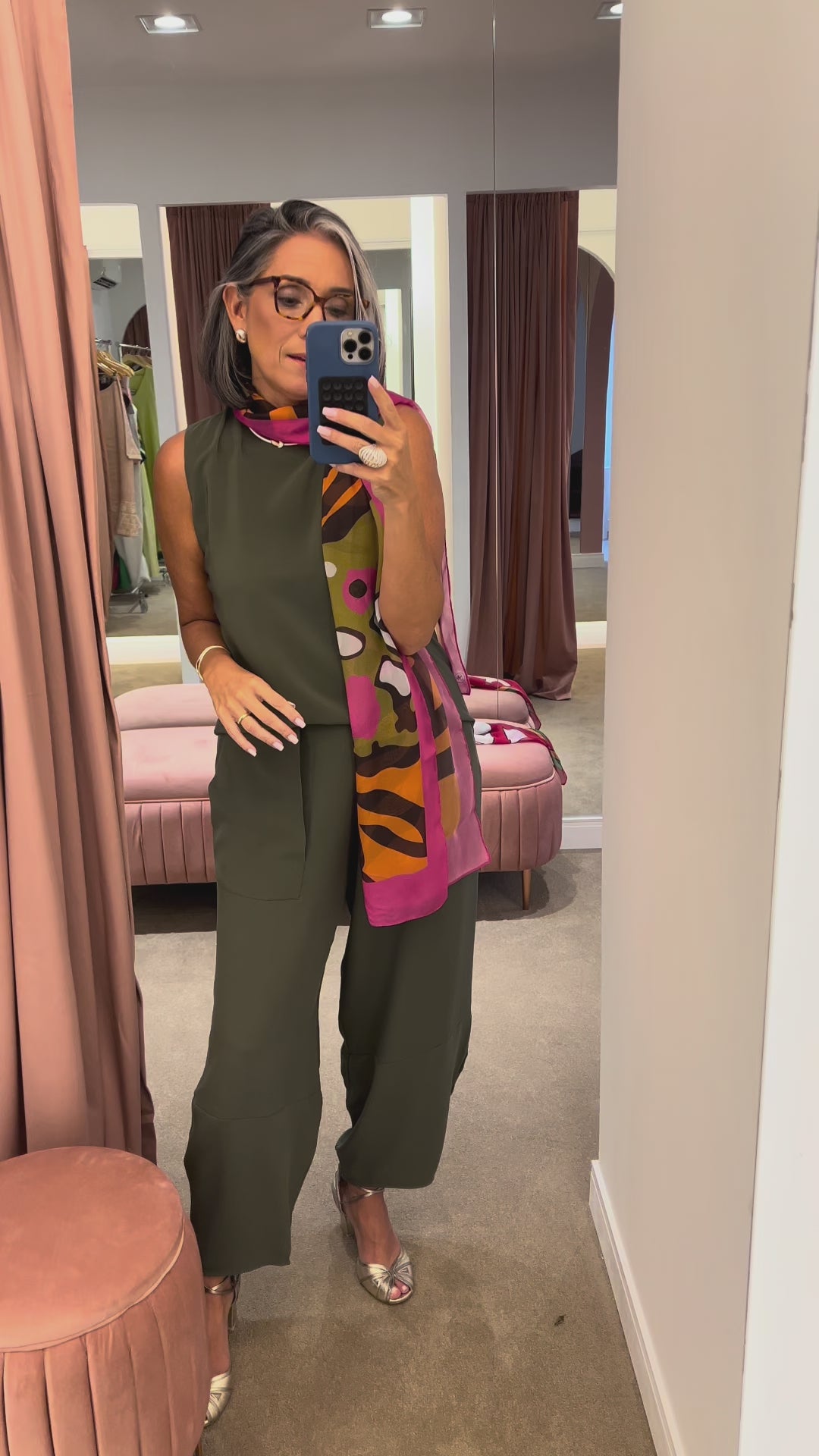 Conjunto Laguna em Seda Pura EZILDINHA