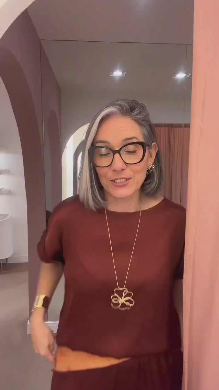 Conjunto Viscose Acetinado EZILDINHA