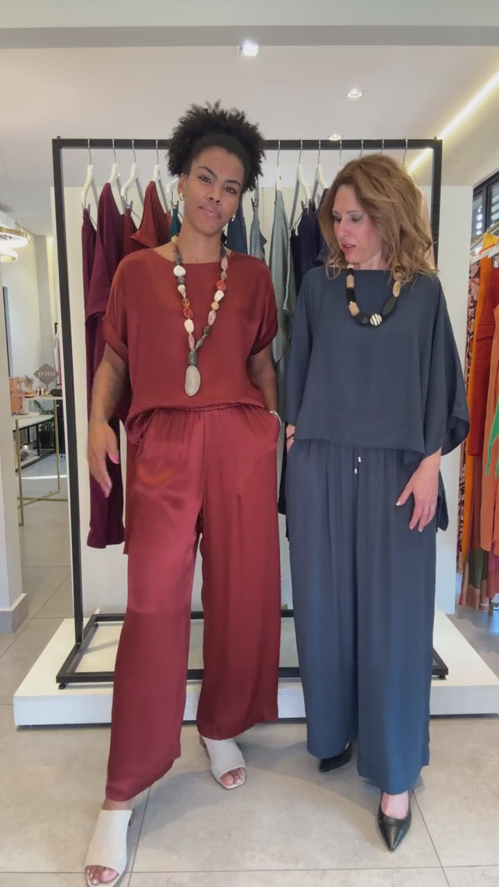 Conjunto Viscose Acetinado EZILDINHA