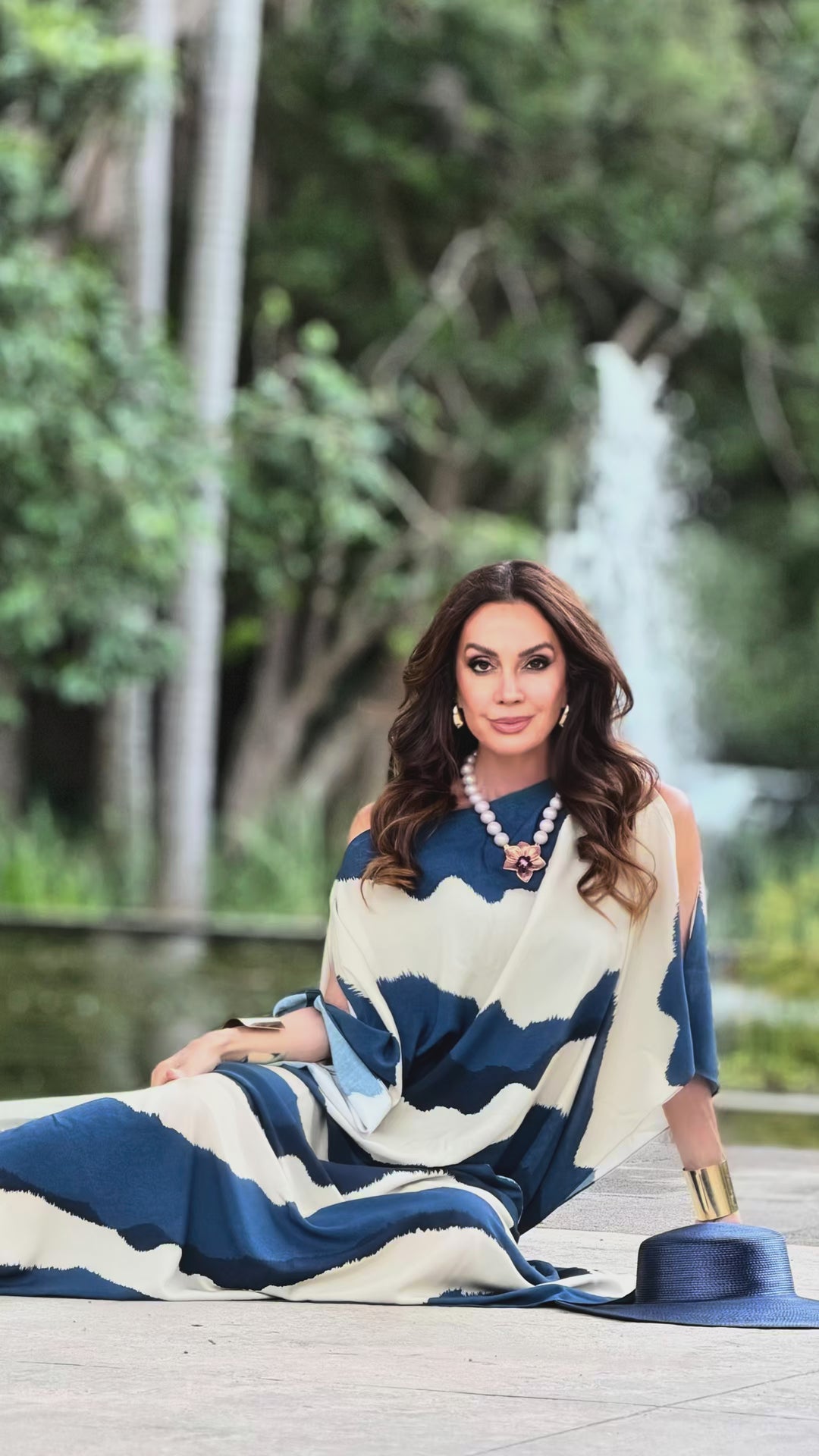 Vestido Kaftan Santorini EZILDINHA