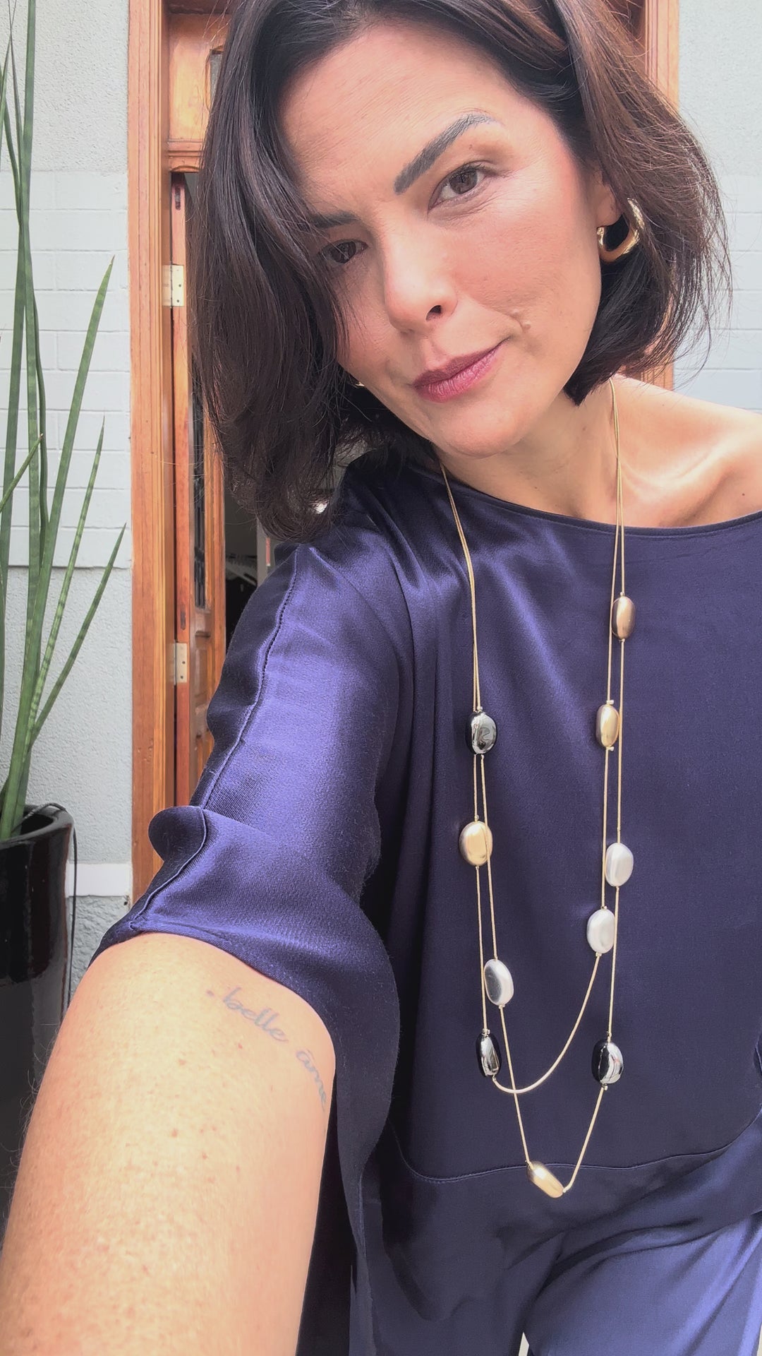 Conjunto Kimono Viscose Acetinado EZILDINHA