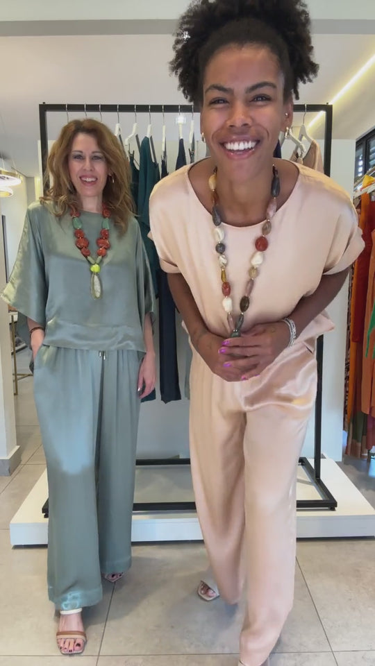 Conjunto Viscose Acetinado EZILDINHA