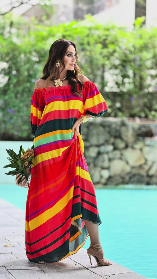 Vestido Ciganinha Cozumel EZILDINHA