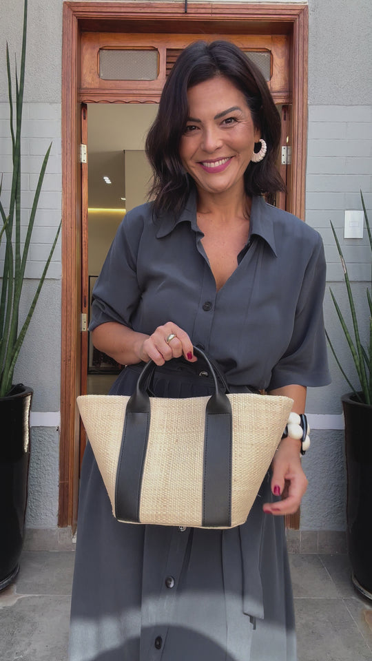 Vestido Chemisier Seda Pura Chumbo EZILDINHA