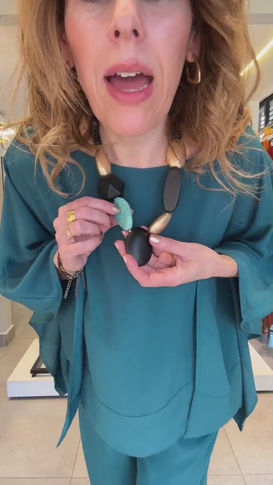 Conjunto Viscose Acetinado EZILDINHA