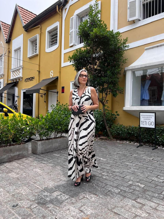 Vestido Pregas Ezilda EZILDINHAEzildinhaThe Boutique