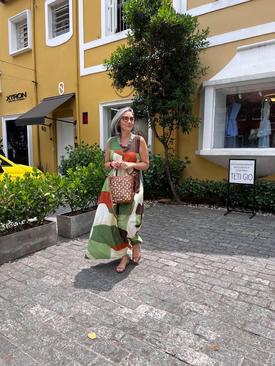 Vestido Pregas Stones EZILDINHAEzildinhaThe Boutique